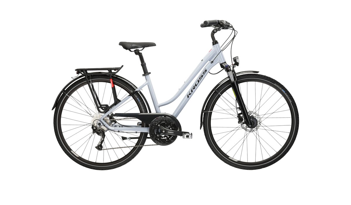 Велосипед KROSS  Trans 6.0 D 28 M gry_bla g KRTR6Z28X17W005452