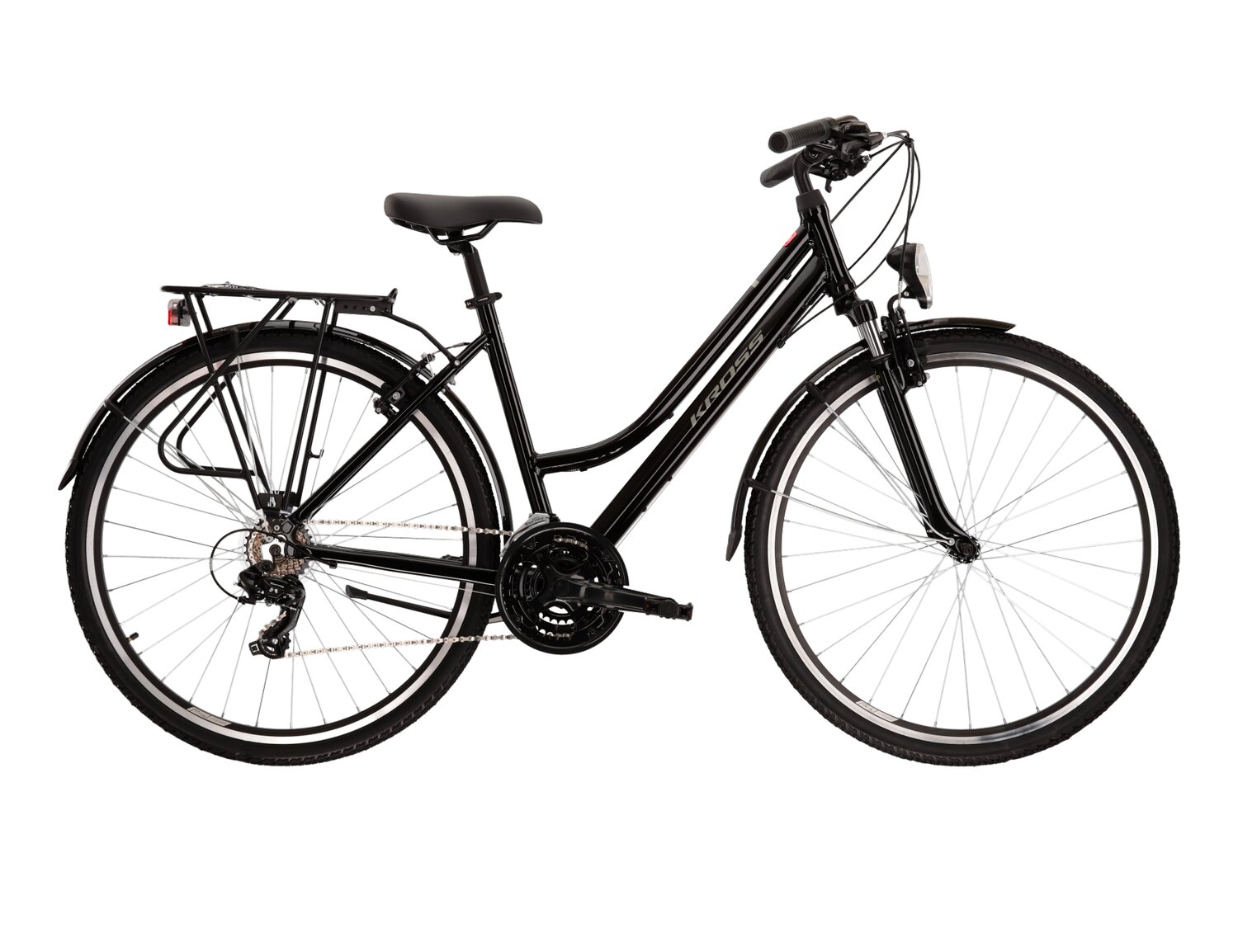 Велосипед KROSS  Trans 1.0 D 28 L bla_gry g S KRTR1Z28X19W004546