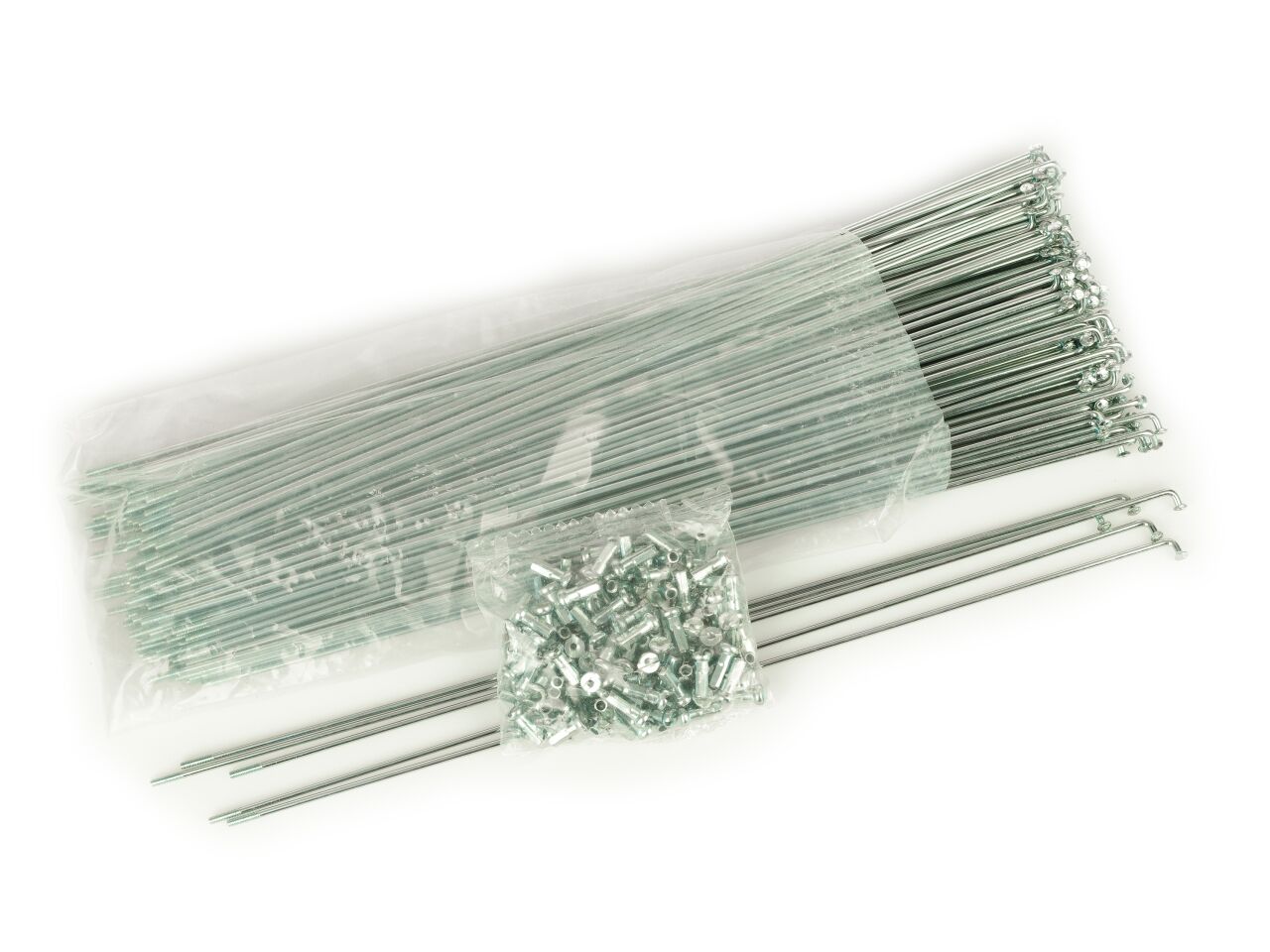 Спицы 278 мм + головки (144 шт.)