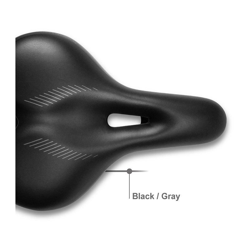 Седло DDK D8051 (чёрный/серый/зелёный)