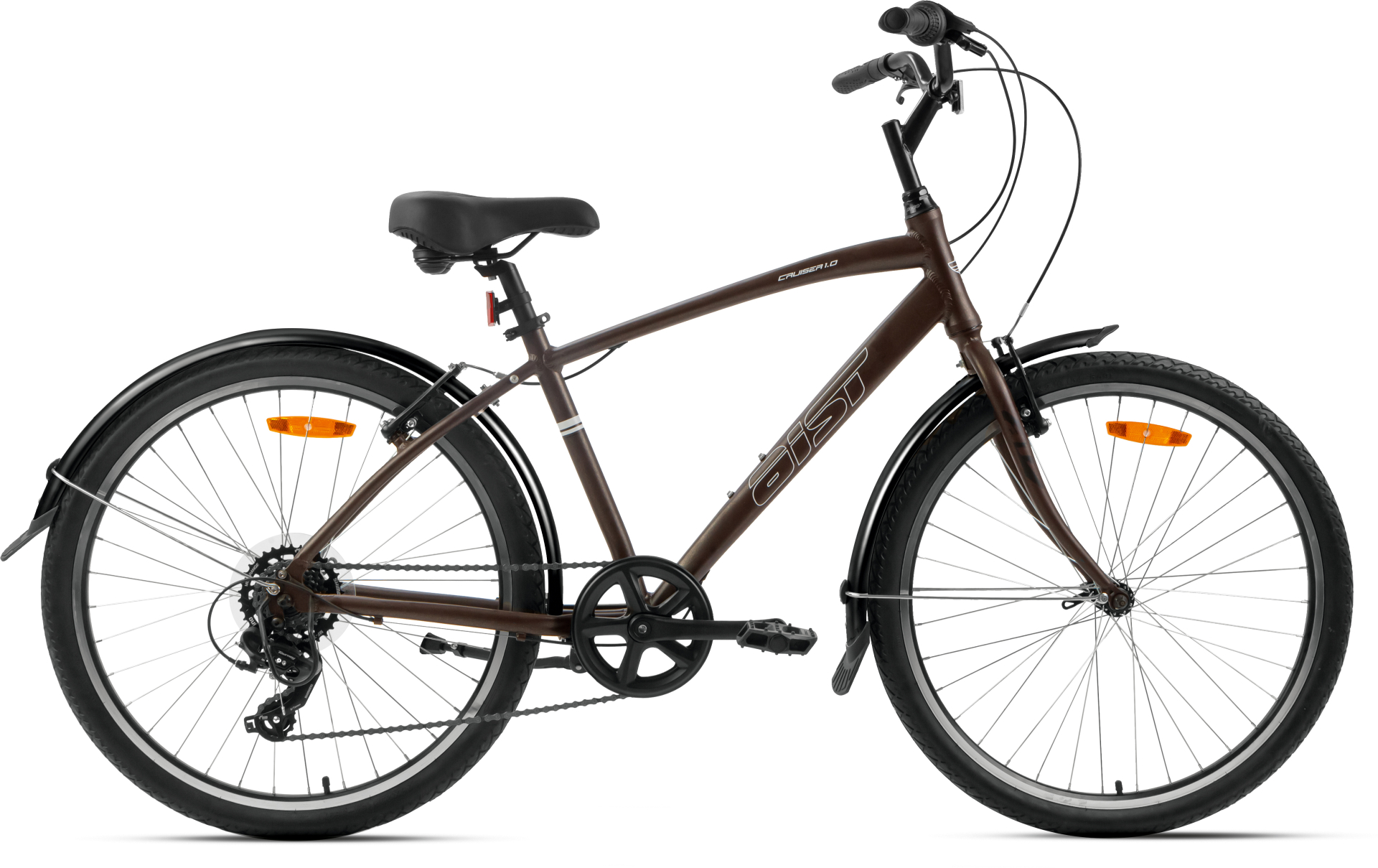 Велосипед AIST Cruiser 1.0/26/18.5/коричневый/2025 4810310034581