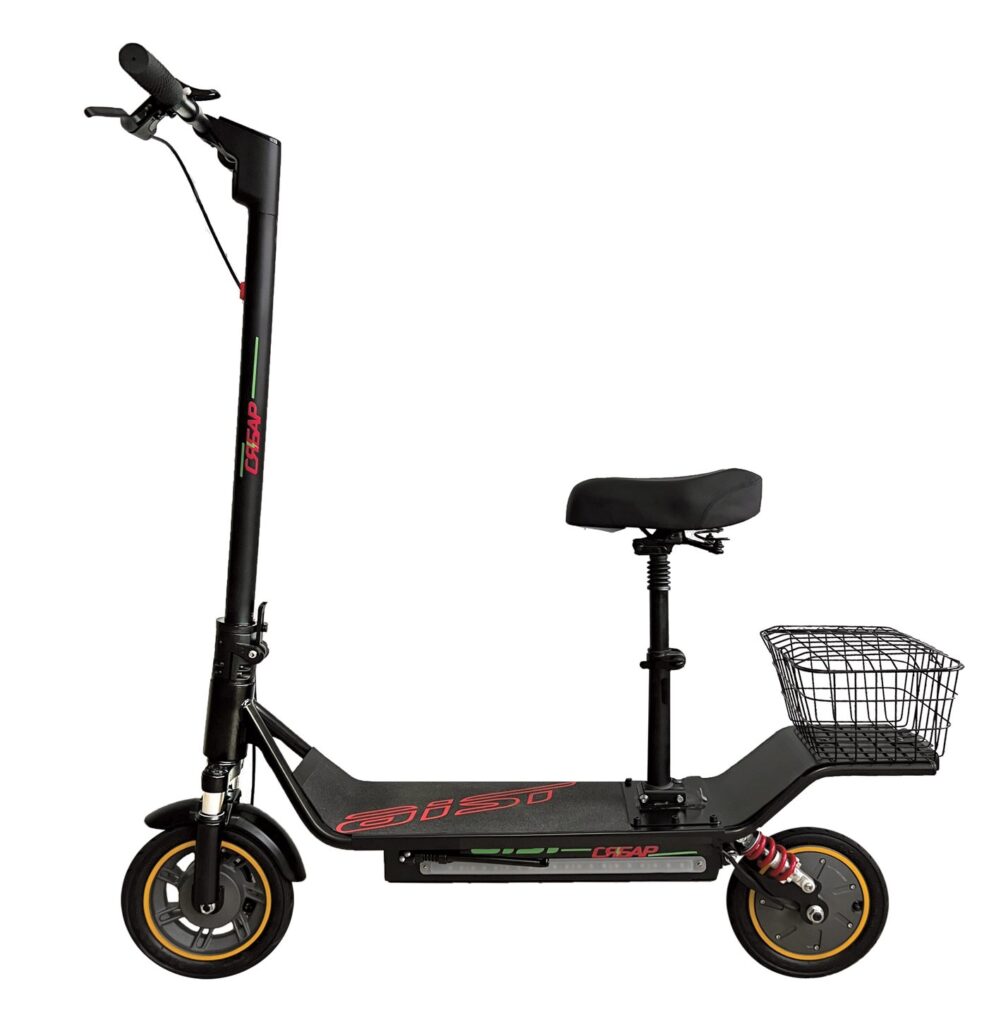 Электросамокат AIST Сябар чёрный MVZ-0202.500-00.00.000, укомпл.