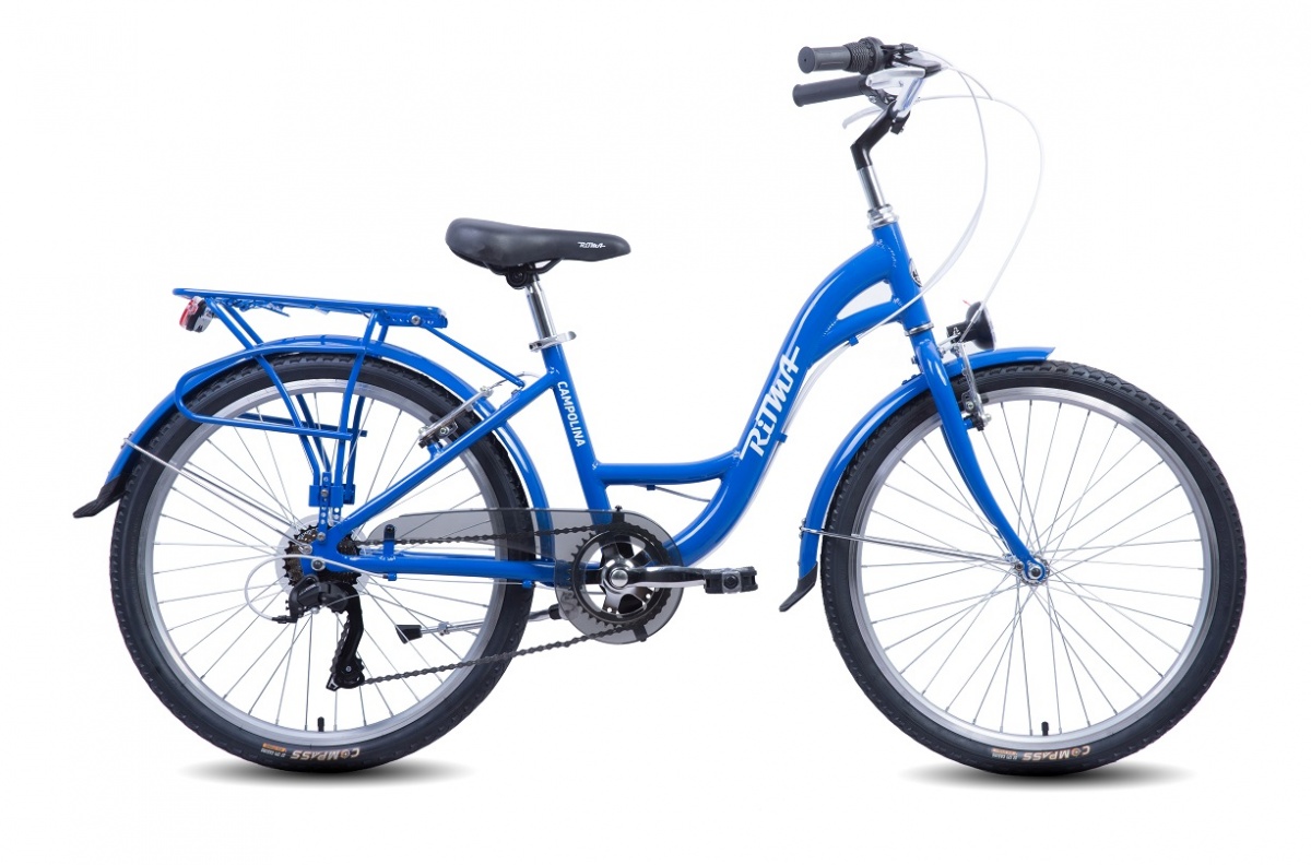 Велосипед Ritma 24 Campolina blue/white 355mm