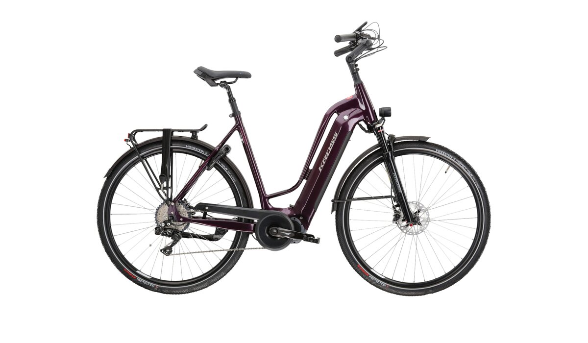 Электровелосипед KROSS  Trans Hybrid Prestige D 630 L pur g KRTHPR28X22W005663