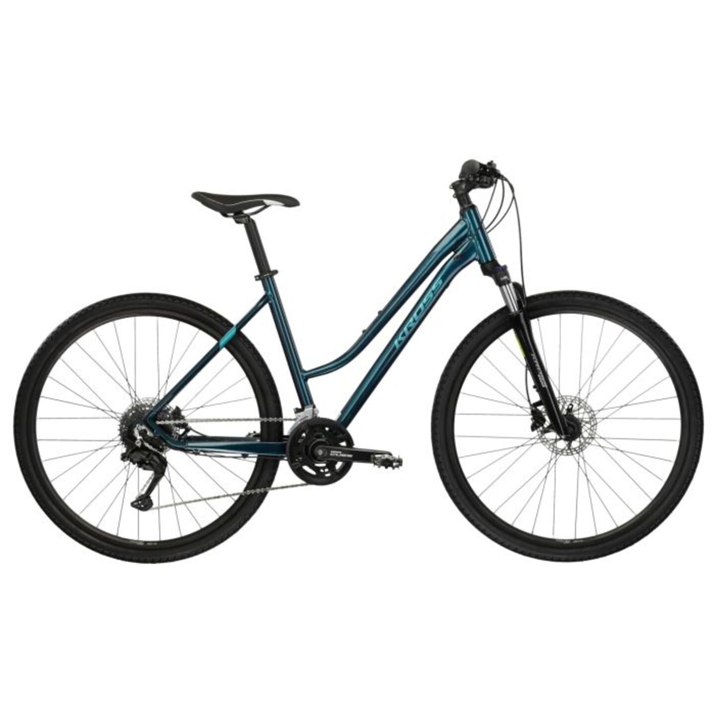 Велосипед KROSS  Evado 3.0 D 28 M tur_sil g KREV3Z28X17W006707