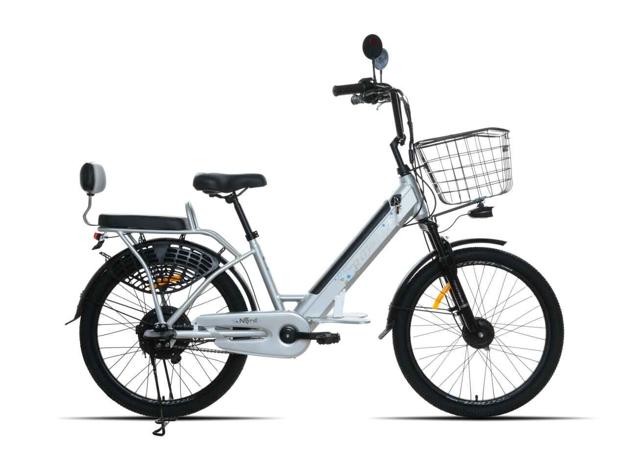Электровелосипед Ritma NORD серебристый глянец 2025