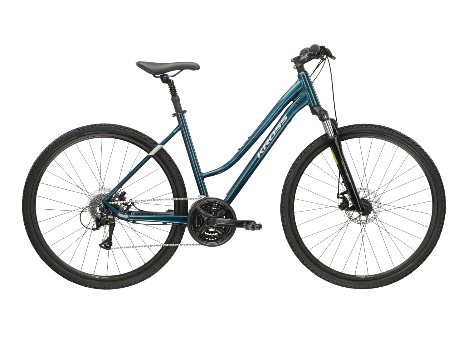 Велосипед KROSS  Evado 3.0 D 28 M tur_sil g KREV3Z28X17W003605