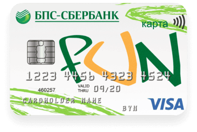 Карта Fun от ОАО «БПС-Сбербанк»